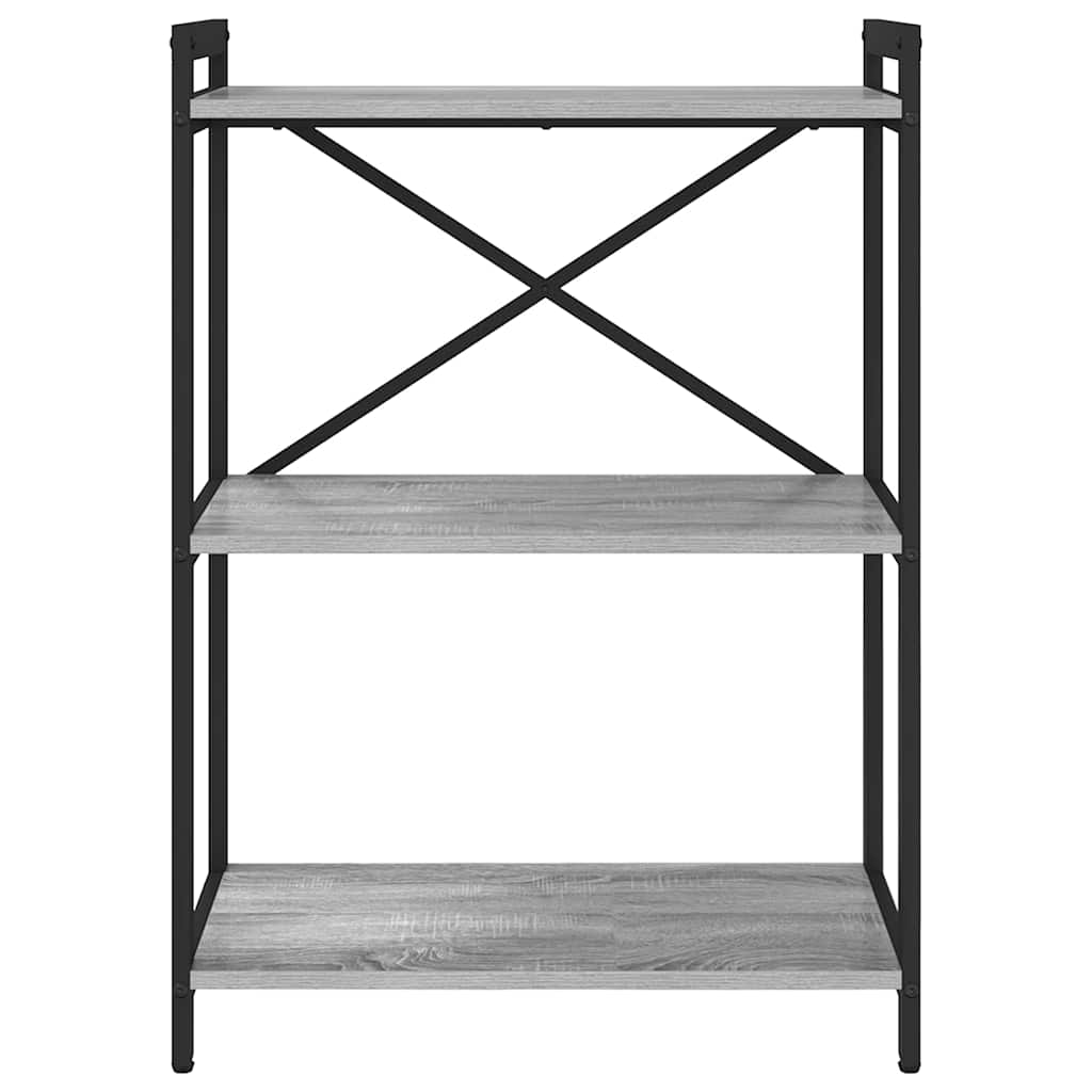 Boekenkast Grijs sonoma 60 x 30 x 83 cm Bewerkt hout