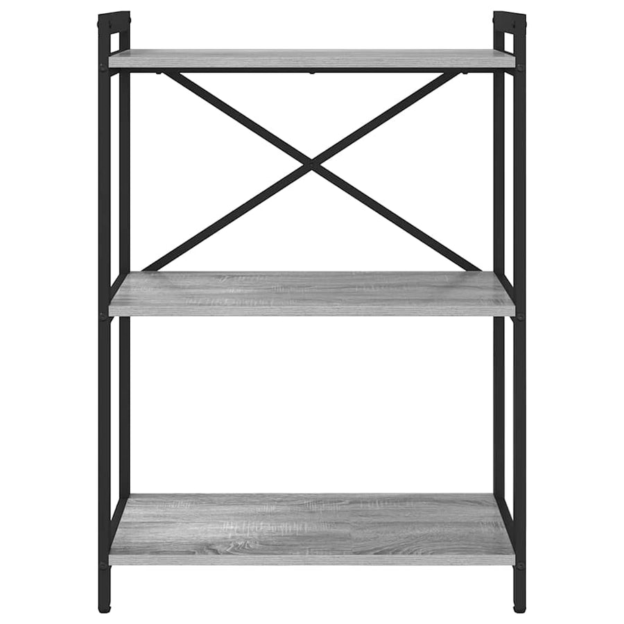 Boekenkast Grijs sonoma 60 x 30 x 83 cm Bewerkt hout
