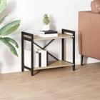 Bookcase Sonoma Oak 60 x 30 x 50 cm Engineered Wood