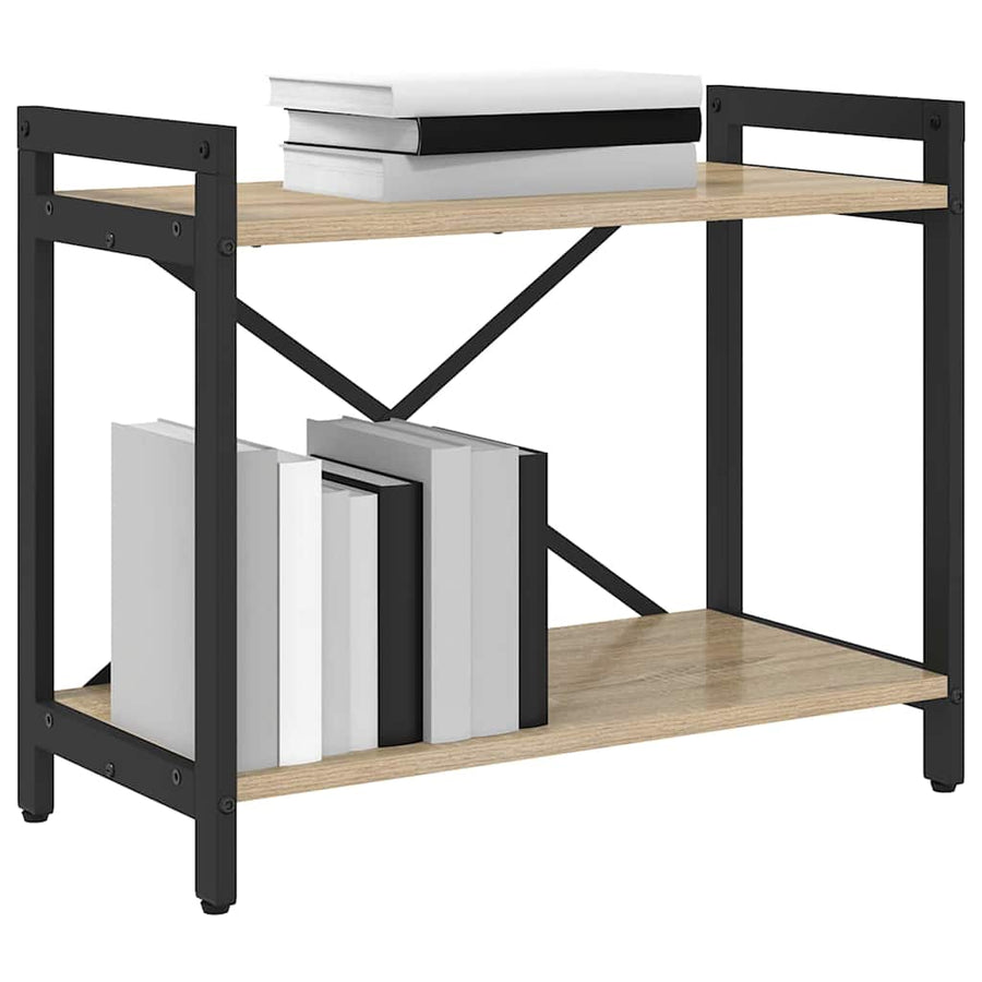 Boekenkast Sonoma eiken 60 x 30 x 48.5 cm Bewerkt hout