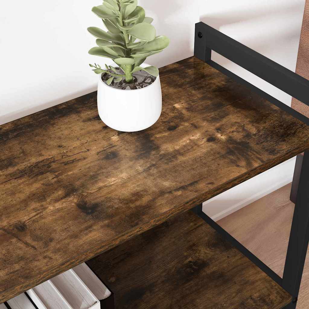 Boekenkast Gerookt eiken 60 x 30 x 48.5 cm Bewerkt hout