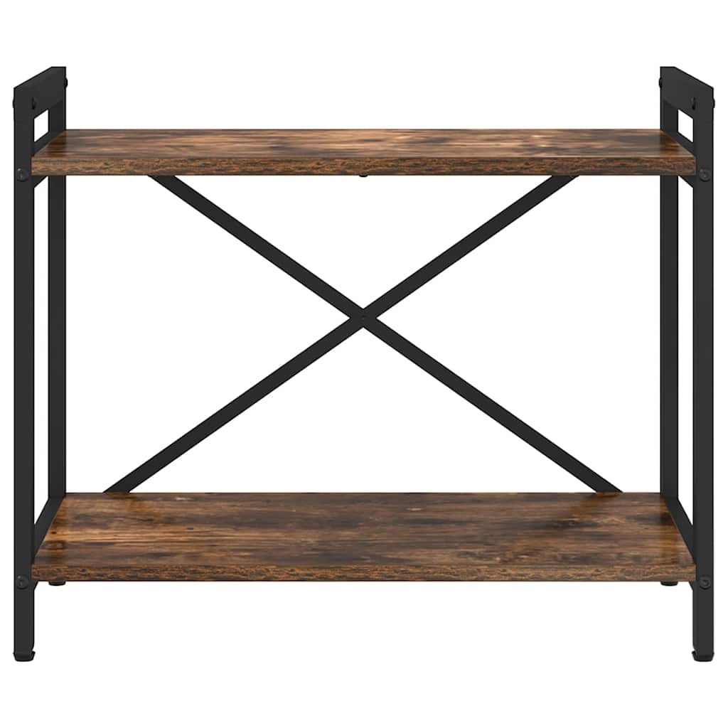 Boekenkast Gerookt eiken 60 x 30 x 48.5 cm Bewerkt hout