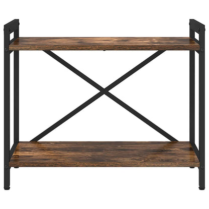 Boekenkast Gerookt eiken 60 x 30 x 48.5 cm Bewerkt hout
