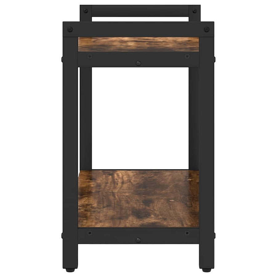 Boekenkast Gerookt eiken 60 x 30 x 48.5 cm Bewerkt hout