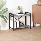 Bookcase Grey Sonoma 60 x 30 x 50 cm Engineered Wood