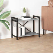 Boekenkast 60x30x48.5 cm grijs sonoma bewerkt hout
