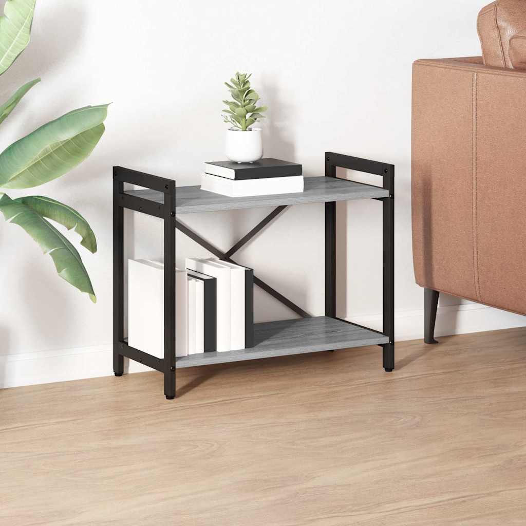 Boekenkast Grijs sonoma 60 x 30 x 48.5 cm Bewerkt hout