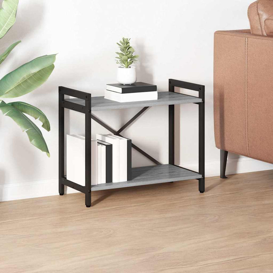 Boekenkast Grijs sonoma 60 x 30 x 48.5 cm Bewerkt hout