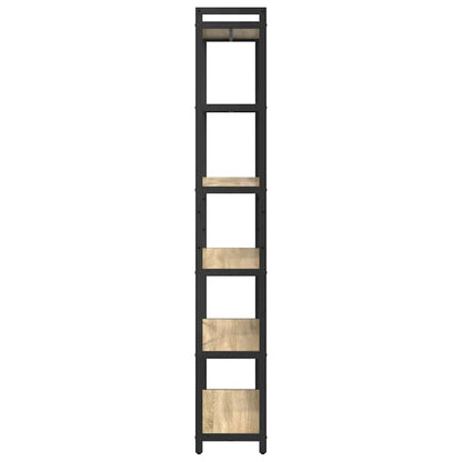 Boekenkast Sonoma eiken 80 x 30 x 188 cm Bewerkt hout