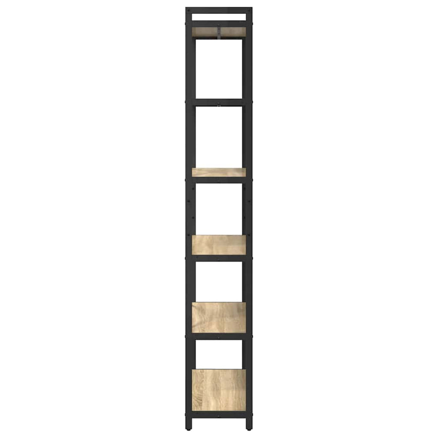 Boekenkast Sonoma eiken 80 x 30 x 188 cm Bewerkt hout