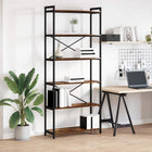 Bookcase Smoked oak 40 x 30 x 85 cm Engineered wood