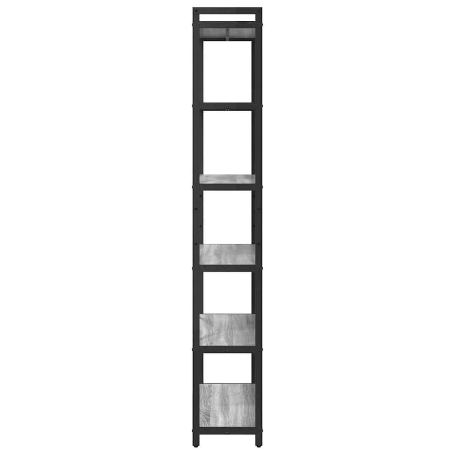 Boekenkast Grijs sonoma 80 x 30 x 188 cm Bewerkt hout