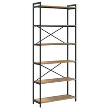 Boekenkast artisanaal eikenkleurig 80 x 30 x 188 cm