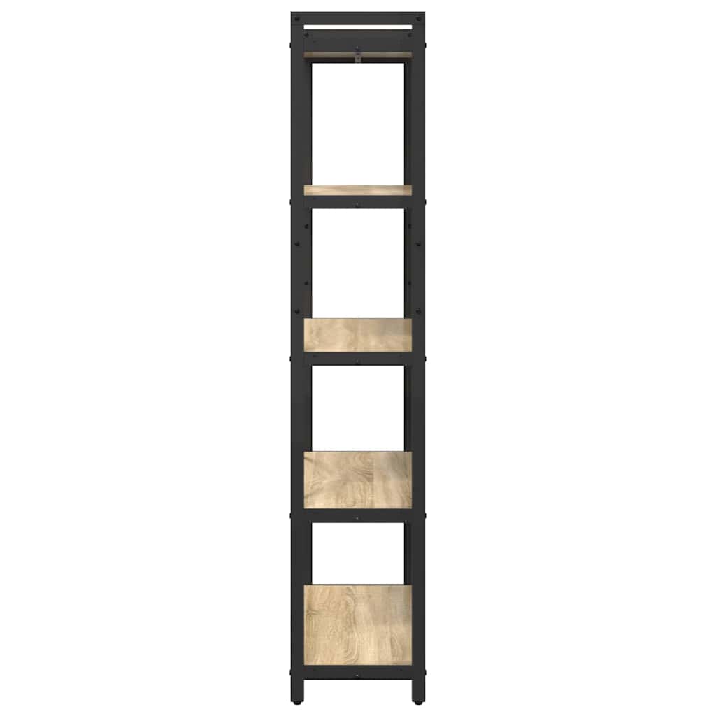Boekenkast Sonoma eiken 80 x 30 x 153 cm Bewerkt hout