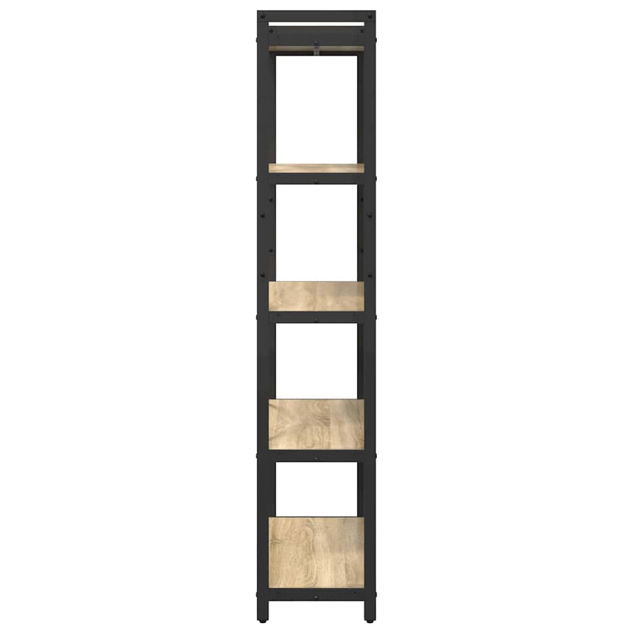 Boekenkast Sonoma eiken 80 x 30 x 153 cm Bewerkt hout