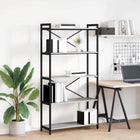 Boekenkast 80x30x153 cm grijs sonoma bewerkt hout