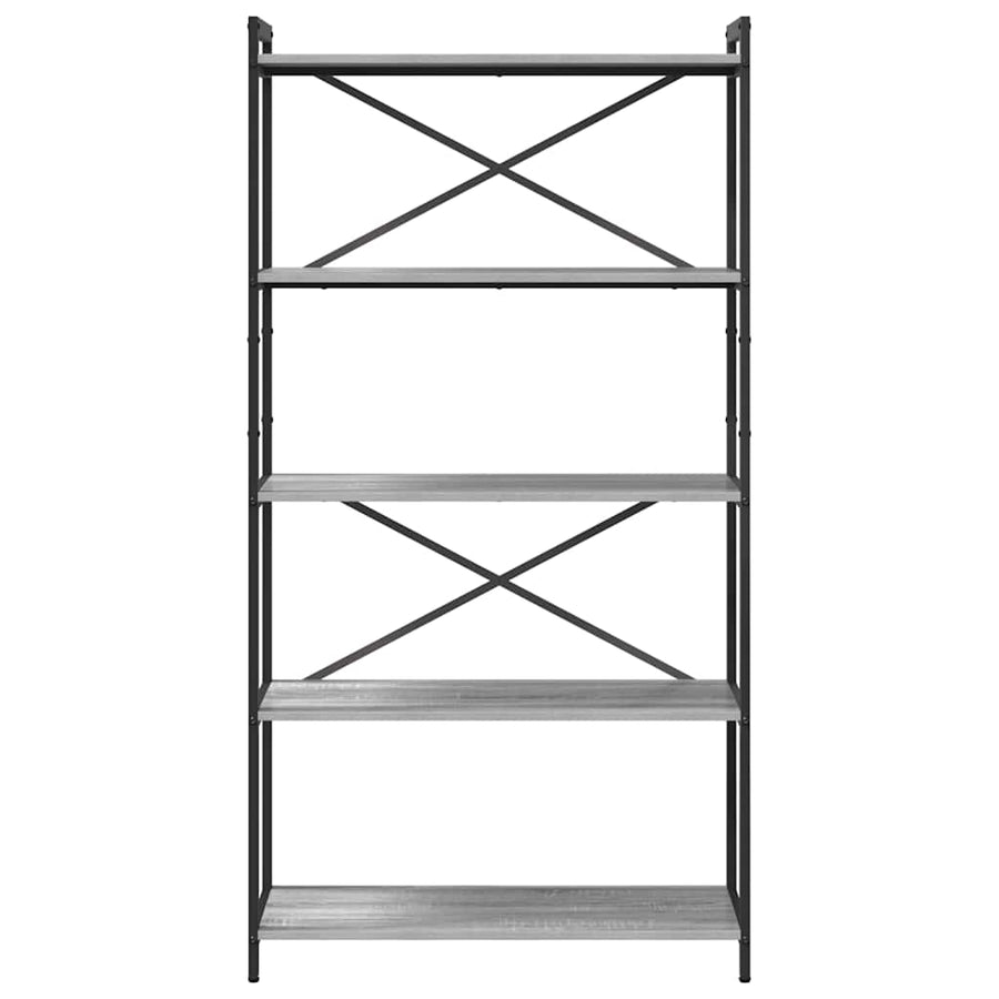 Boekenkast Grijs sonoma 80 x 30 x 153 cm Bewerkt hout