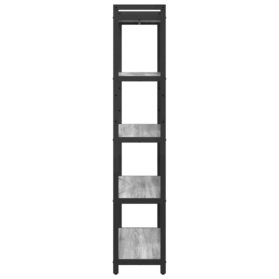 Boekenkast Grijs sonoma 80 x 30 x 153 cm Bewerkt hout