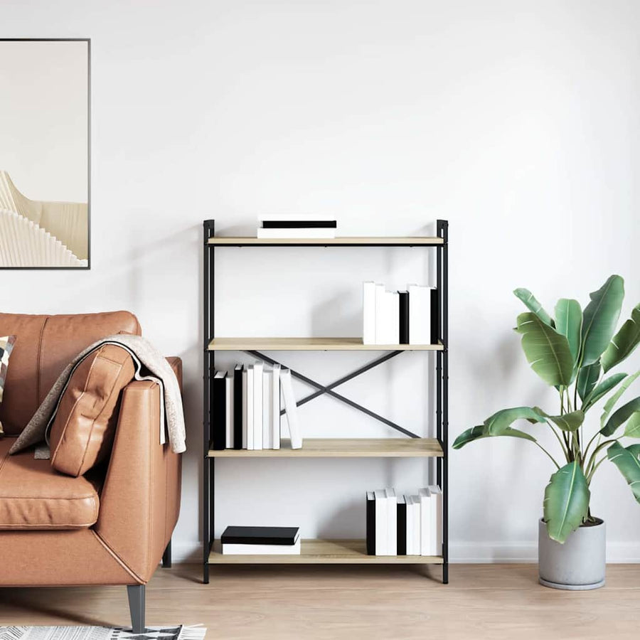 Boekenkast Sonoma eiken 80 x 30 x 118 cm Spaanplaat