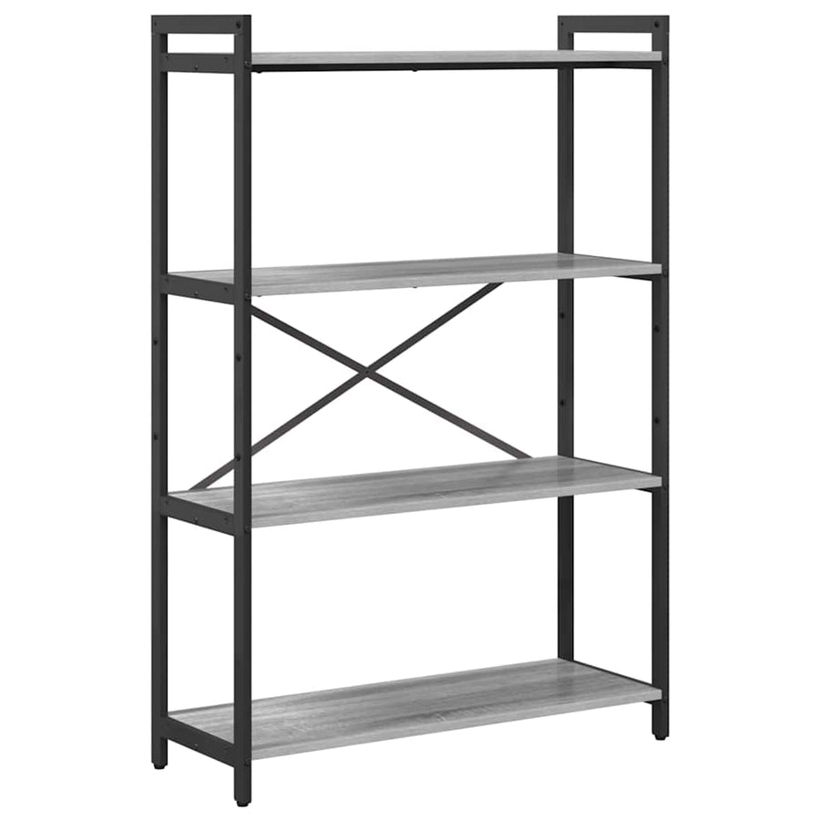 Boekenkast Grijs sonoma 80 x 30 x 118 cm Bewerkt hout
