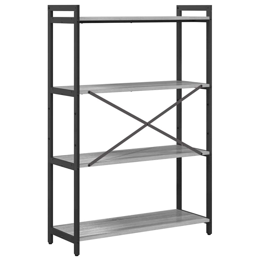 Boekenkast Grijs sonoma 80 x 30 x 118 cm Bewerkt hout