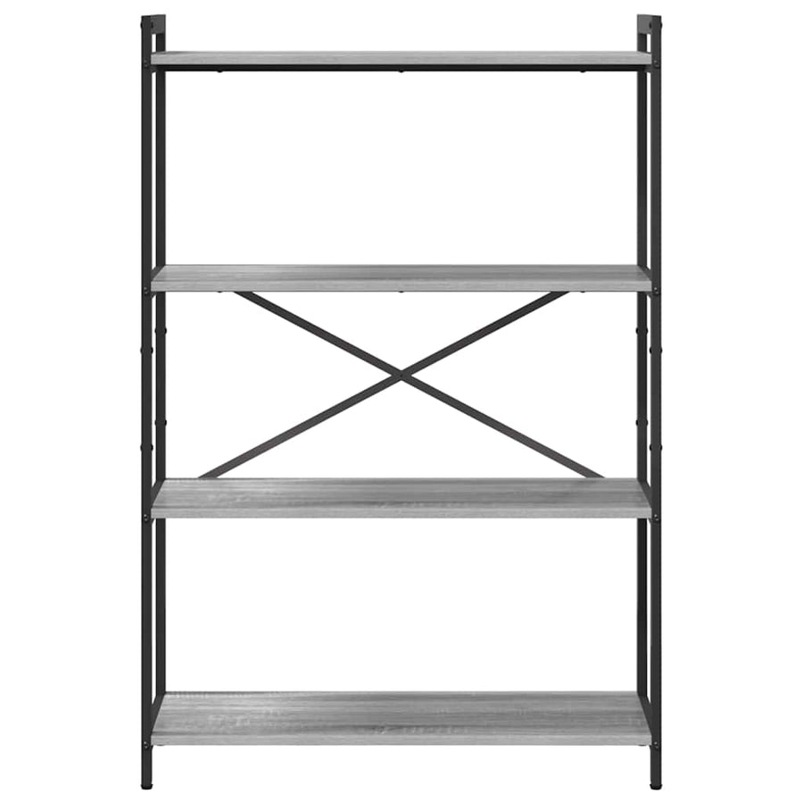 Boekenkast Grijs sonoma 80 x 30 x 118 cm Bewerkt hout