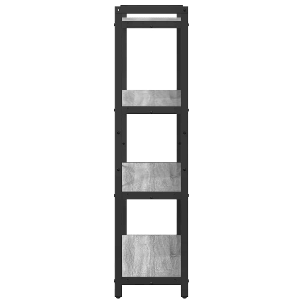 Boekenkast Grijs sonoma 80 x 30 x 118 cm Bewerkt hout