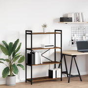 Boekenkast 80x30x118 cm bewerkt hout