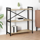 Sonoma Oak Bookcase 80 x 30 x 85 cm Engineered Wood