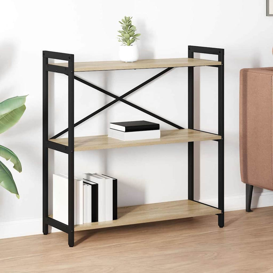 Boekenkast Sonoma eiken 80 x 30 x 83 cm Spaanplaat