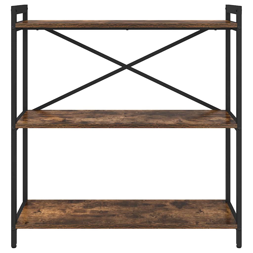 Boekenkast Gerookt eiken 80 x 30 x 83 cm Spaanplaat