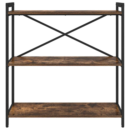 Boekenkast Gerookt eiken 80 x 30 x 83 cm Spaanplaat