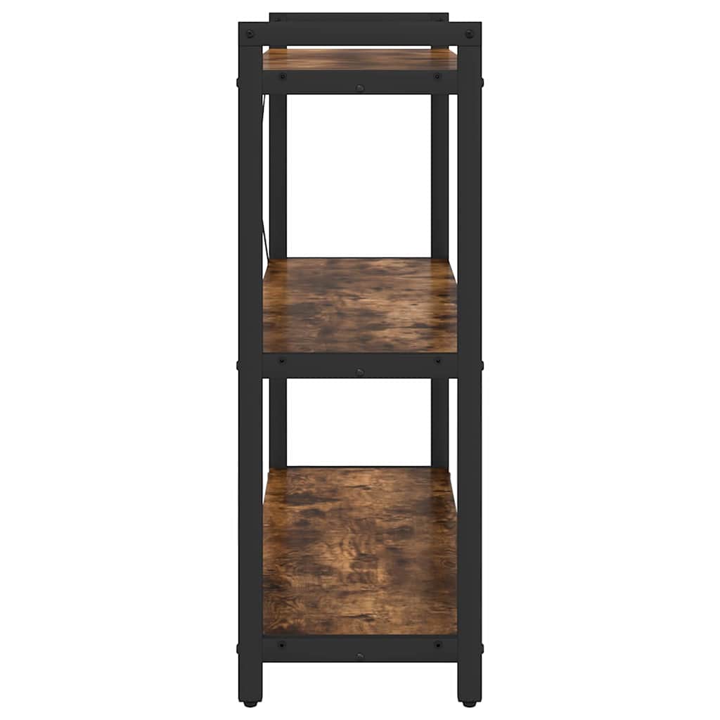 Boekenkast Gerookt eiken 80 x 30 x 83 cm Spaanplaat