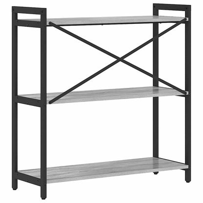 Boekenkast Grijs sonoma 80 x 30 x 83 cm Bewerkt hout