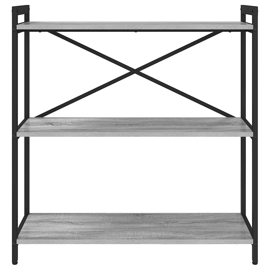 Boekenkast Grijs sonoma 80 x 30 x 83 cm Bewerkt hout