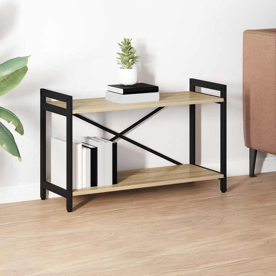 Boekenkast Sonoma eiken 80 x 30 x 48.5 cm Bewerkt hout