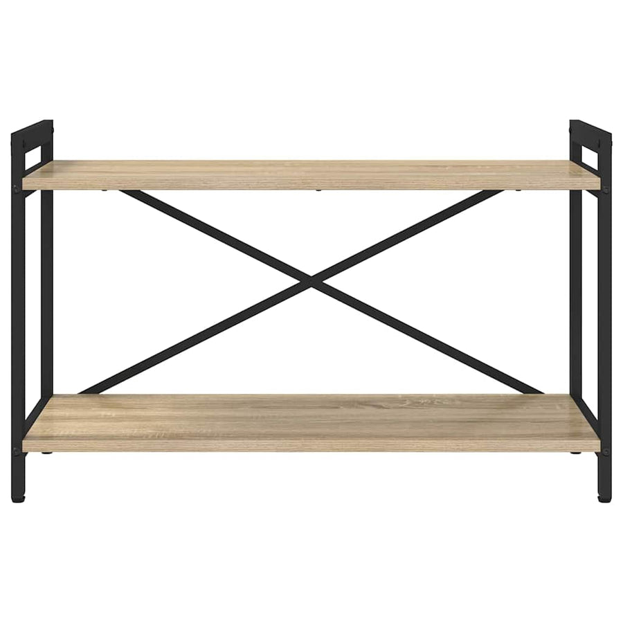 Boekenkast Sonoma eiken 80 x 30 x 48.5 cm Bewerkt hout