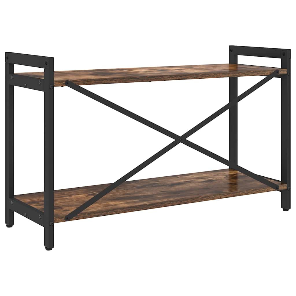 Boekenkast Gerookt eiken 80 x 30 x 48.5 cm Bewerkt hout