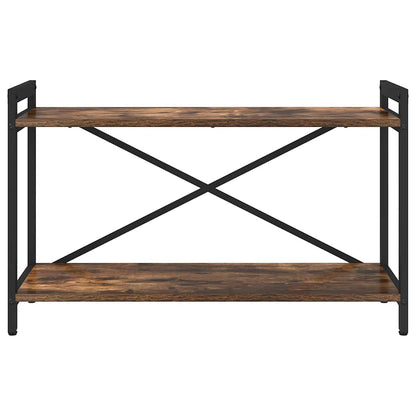Boekenkast Gerookt eiken 80 x 30 x 48.5 cm Bewerkt hout