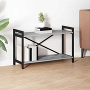 Boekenkast 80x30x48.5 cm grijs sonoma bewerkt hout