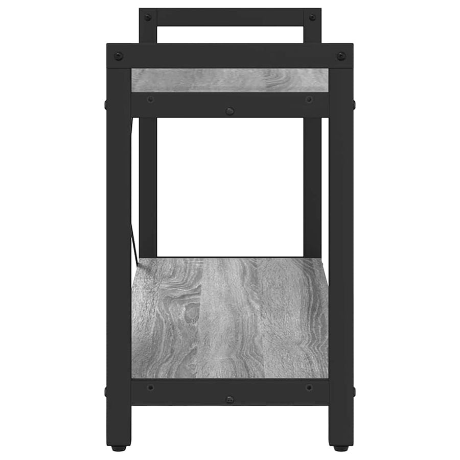 Boekenkast Grijs sonoma 80 x 30 x 48.5 cm Bewerkt hout