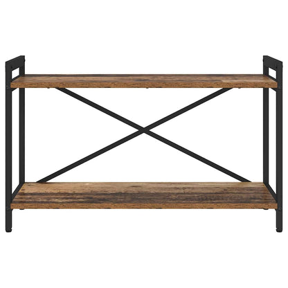 Boekenkast Oud hout 80 x 30 x 48.5 cm Bewerkt hout