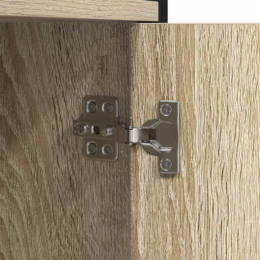 Boekenkast Sonoma eiken 80 x 30 x 155,5 cm Bewerkt hout