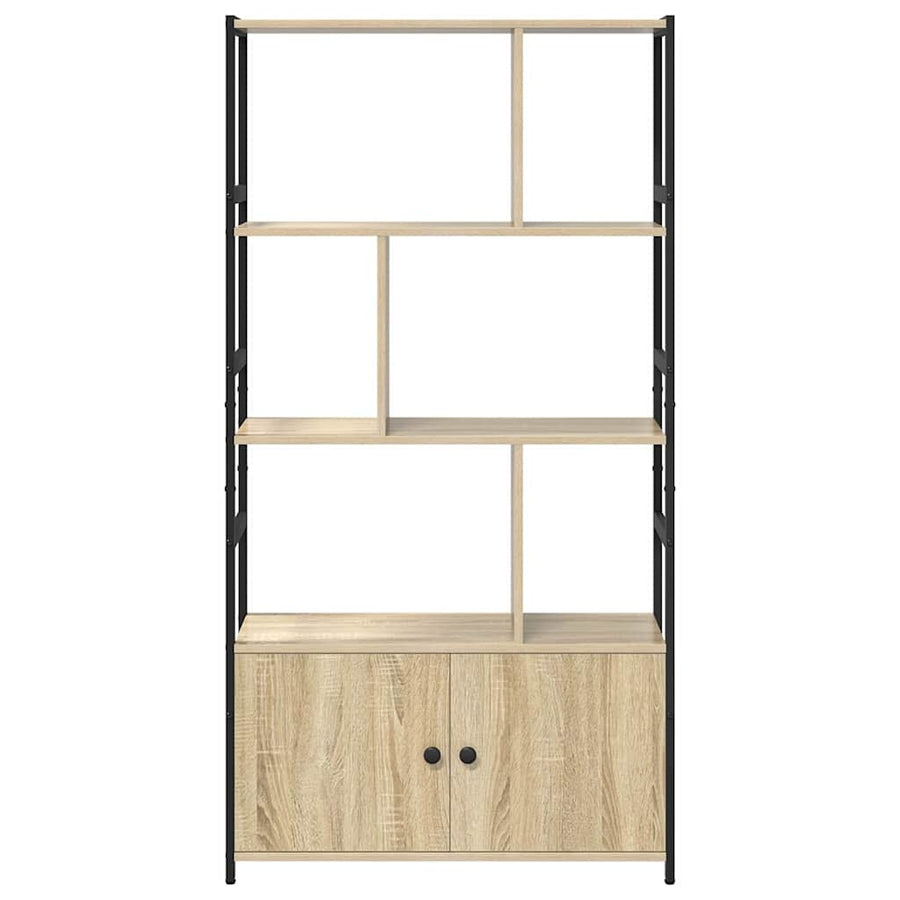 Boekenkast Sonoma eiken 80 x 30 x 155,5 cm Bewerkt hout