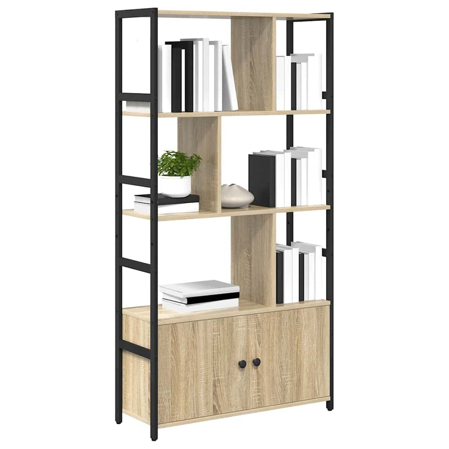 Boekenkast Sonoma eiken 80 x 30 x 155,5 cm Bewerkt hout