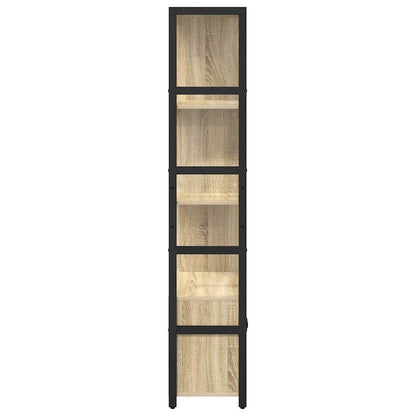 Boekenkast Sonoma eiken 80 x 30 x 155,5 cm Bewerkt hout