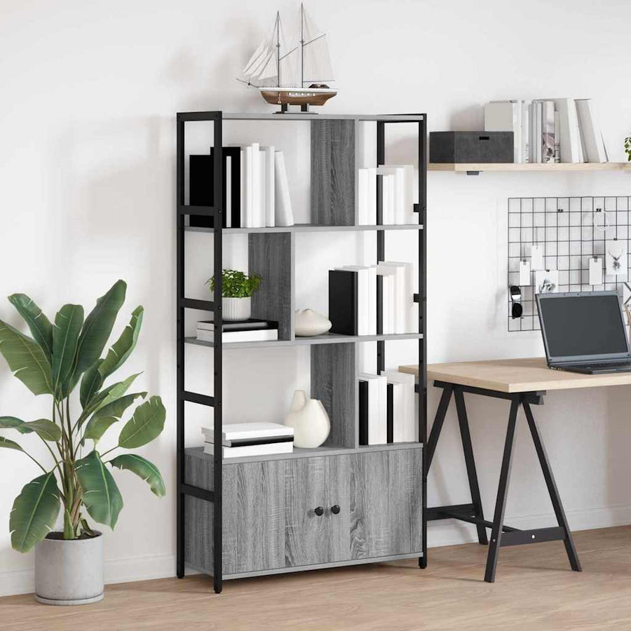 Boekenkast Grijs sonoma 80 x 30 x 155,5 cm Bewerkt hout
