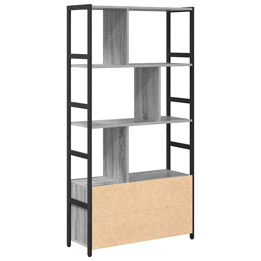 Boekenkast Grijs sonoma 80 x 30 x 155,5 cm Bewerkt hout