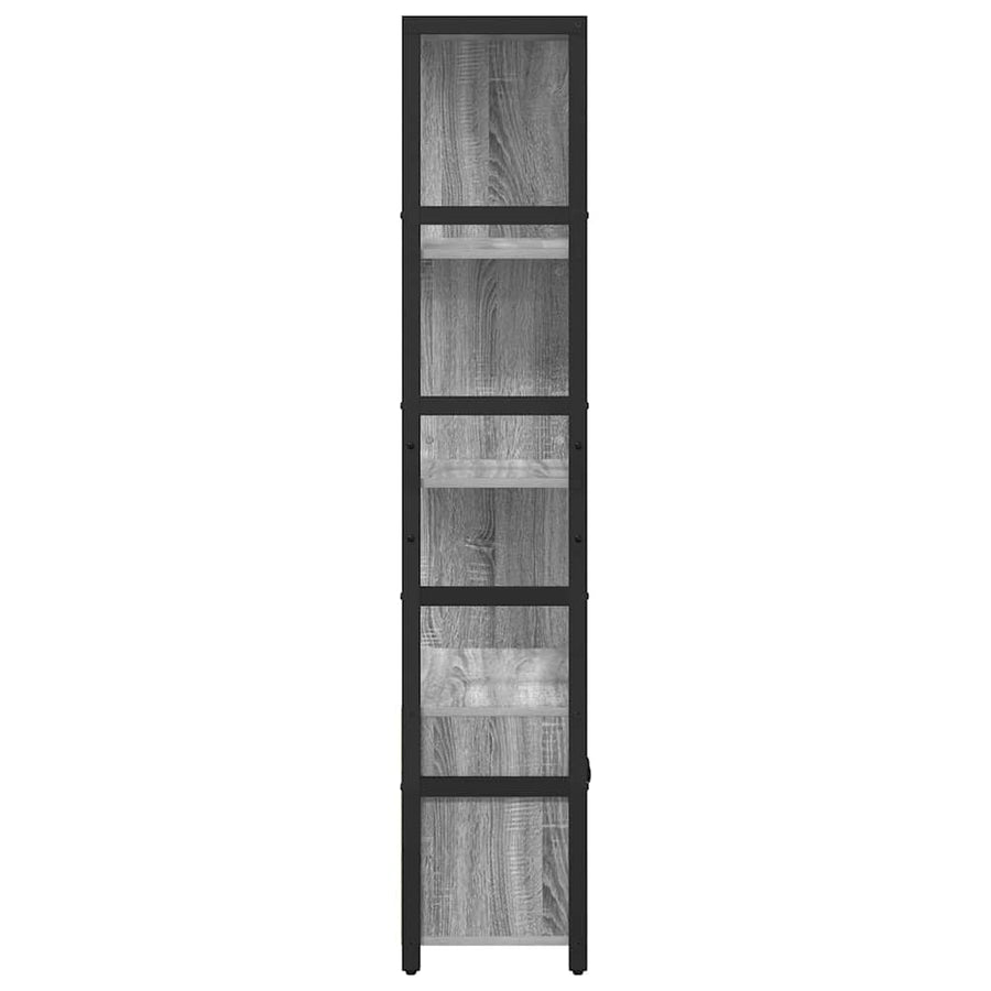 Boekenkast Grijs sonoma 80 x 30 x 155,5 cm Bewerkt hout