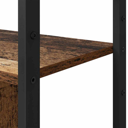 Boekenkast Oud hout 80 x 30 x 155,5 cm Bewerkt hout